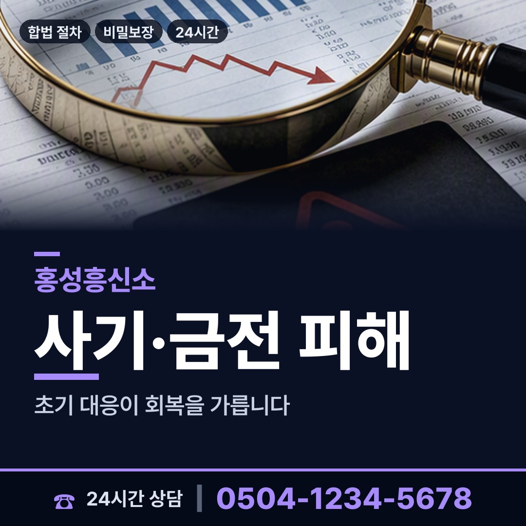 홍성 금마면 사업파트너조사 상담 안내